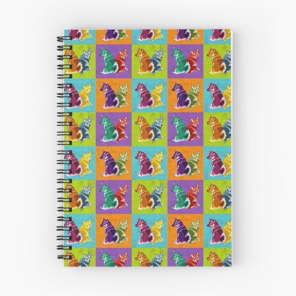 Item preview, Technicolour Valluhnds designed and sold by KatArtDesigns.