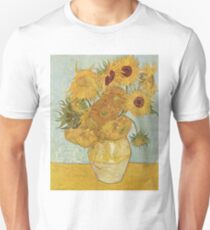 Sunflowers by Vincent Van Gogh Unisex T-Shirt