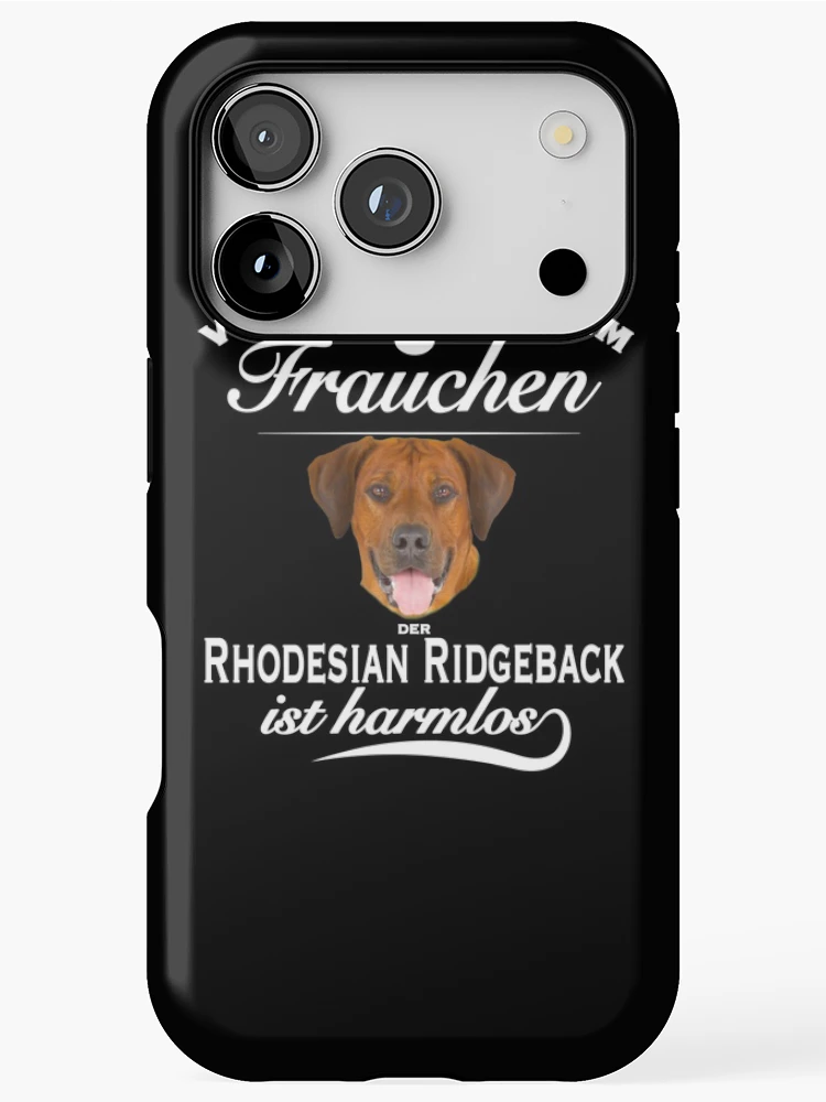 Thumbnail 1 of 4, iPhone Case, Rhodesian Ridgeback Tshirt Rhodesian Ridgeback Dog Shirt Tee designed and sold by KDesigns85.