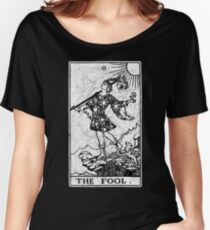 The Fool Tarot Card - Major Arcana - fortune telling - occult Women's Relaxed Fit T-Shirt