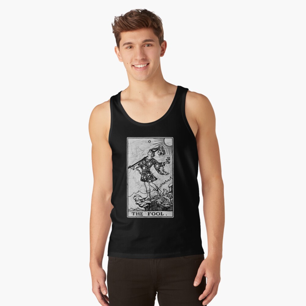 Discover The Fool Tarot Card - Major Arcana - fortune telling - occult Tank Top