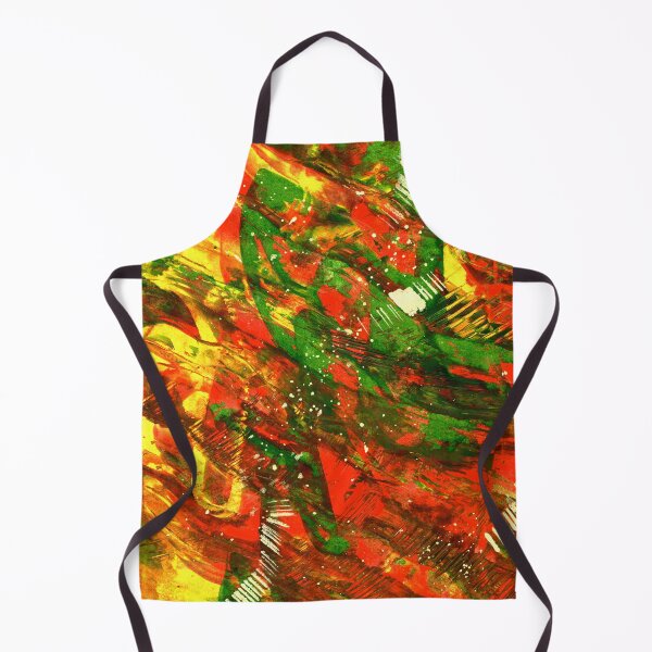 Item preview, Earth Patterns - Sunset Stream in Canberra Abstract Acrylic Painting designed and sold by Heatherian.