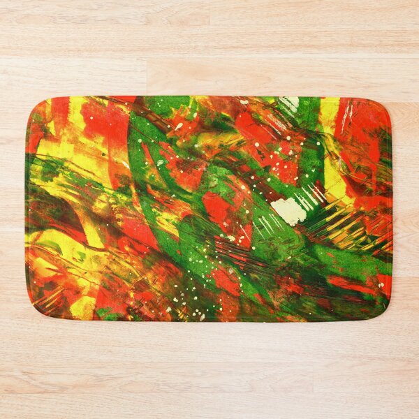 Item preview, Earth Patterns - Sunset Stream in Canberra Abstract Acrylic Painting  designed and sold by Heatherian.