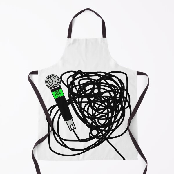 Item preview, Hand Drawn Microphone designed and sold by Square Root of Squid.