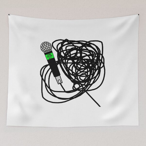 Item preview, Hand Drawn Microphone designed and sold by Square Root of Squid.