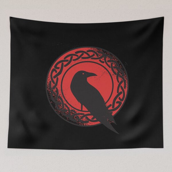 Item preview, Odin Ravens Nordic Mythology Vikings Myth designed and sold by Luxara1.