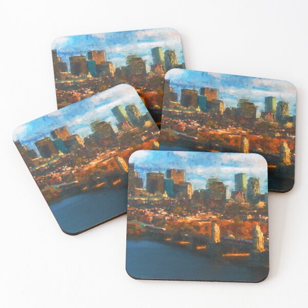 Item preview, Boston Skyline designed and sold by AM FineArtPrints.