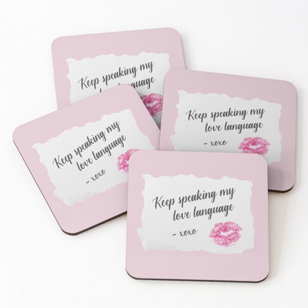 Item preview, keep speaking my love language designed and sold by thewayitshine.