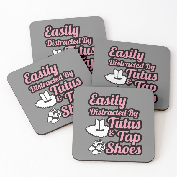 Item preview, Funny Tap dancing gift -Easily distracted by tutus and tap shoes | tap dance related gifts, tap dance student gift, tap dance teacher designed and sold by TAP-DANCE-ART.