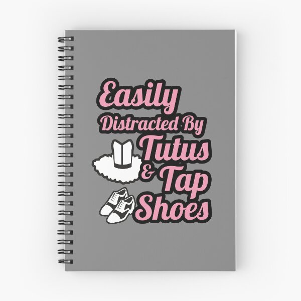 Item preview, Funny Tap dancing gift -Easily distracted by tutus and tap shoes | tap dance related gifts, tap dance student gift, tap dance teacher designed and sold by TAP-DANCE-ART.