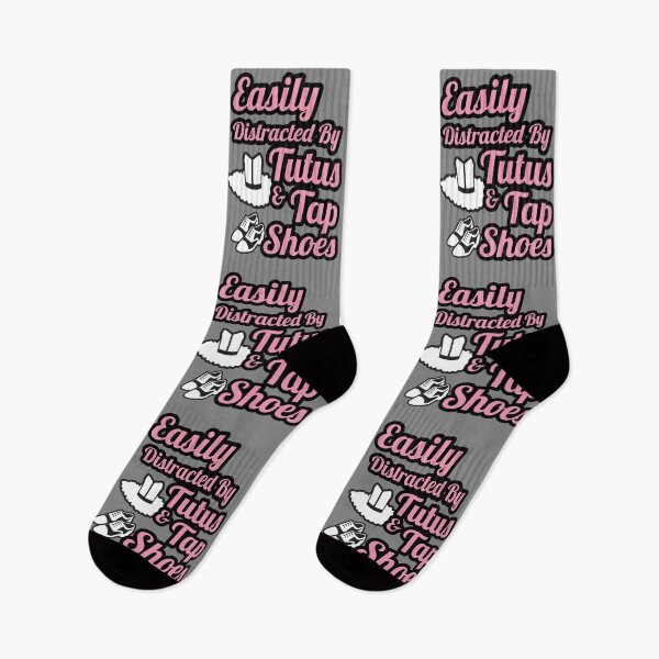 Item preview, Funny Tap dancing gift -Easily distracted by tutus and tap shoes | tap dance related gifts, tap dance student gift, tap dance teacher designed and sold by TAP-DANCE-ART.