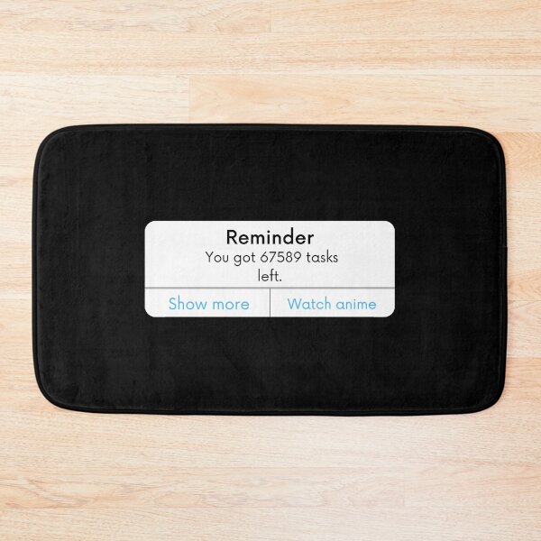 Item preview, Reminder: you got 67589 tasks left. Show more, Watch anime designed and sold by Anna  Huijgen.