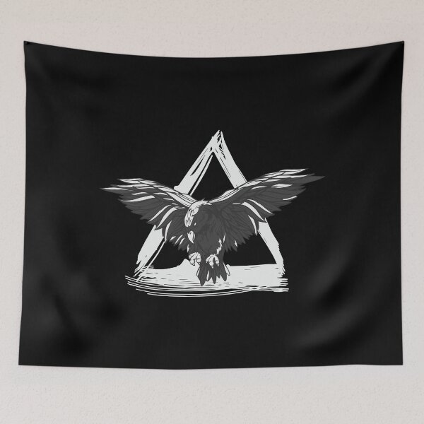 Item preview, Odin Ravens Nordic Mythology Vikings Myth designed and sold by Luxara1.