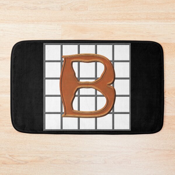Item preview, Monogram B in copper designed and sold by leobrix.
