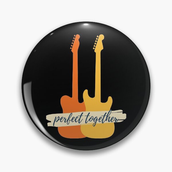 Item preview, Perfect Together T-Style and S-Style Guitar Silhouette designed and sold by nightsworthy.