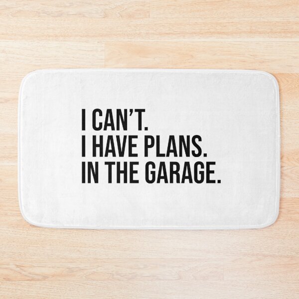 Item preview, icant tengo planes en el garaje designed and sold by House Sparrow.