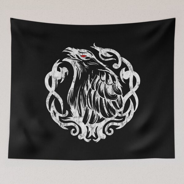 Item preview, Odin Ravens Nordic Mythology Vikings Myth designed and sold by Luxara1.