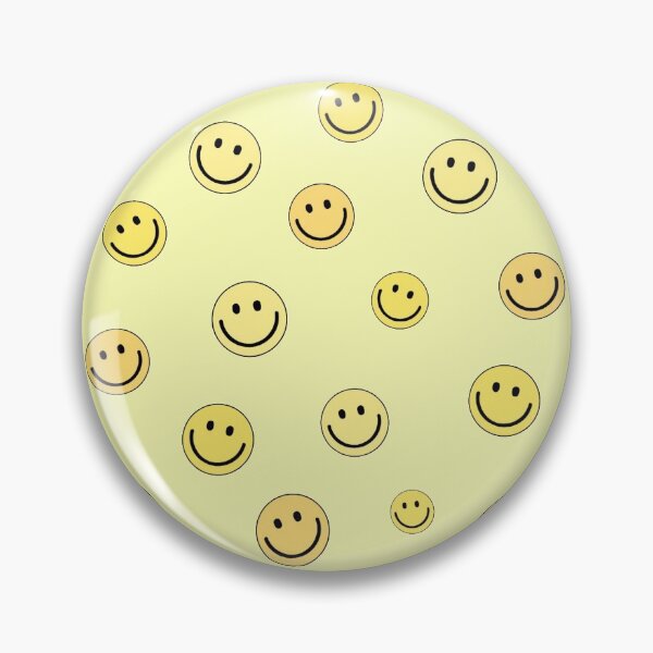 Item preview, Happy Smiley Emoji Faces Pattern Set Yellow Color designed and sold by Barolina.