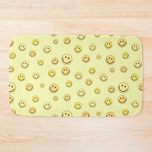 Item preview, Happy Smiley Emoji Faces Pattern Set Yellow Color designed and sold by Barolina.