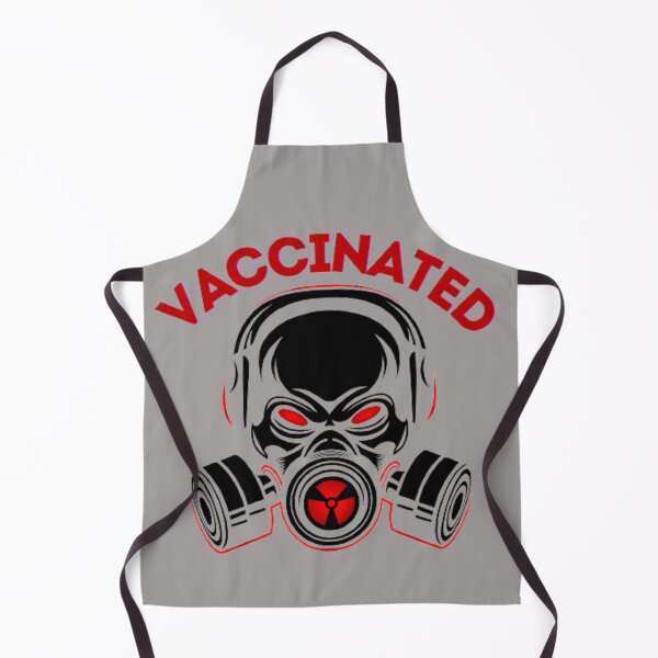Item preview, Vaccinated stylish print with the respirator  designed and sold by girlschance.