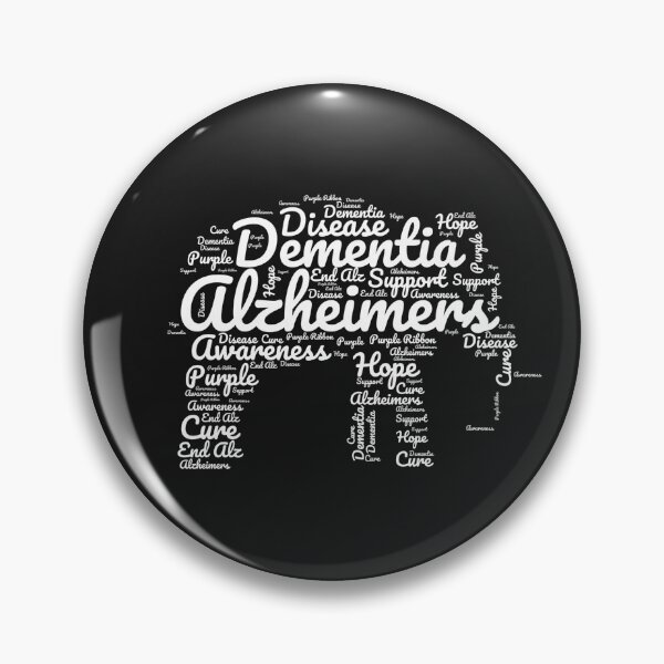 Item preview, Elephant For Alzheimers And Dementia Awareness designed and sold by Built After 5.