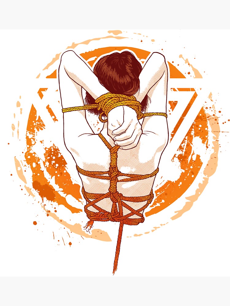 Shibari artwork - Rope art | Magnet
