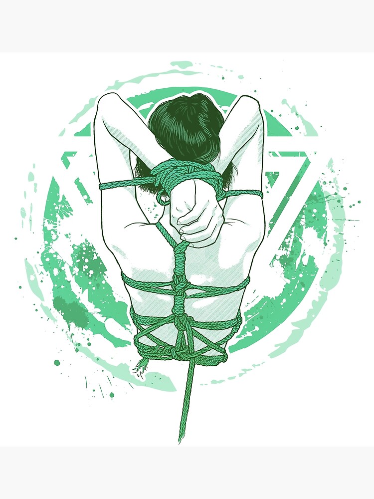 Shibari artwork - Rope art  Poster for Sale by PraetorianX