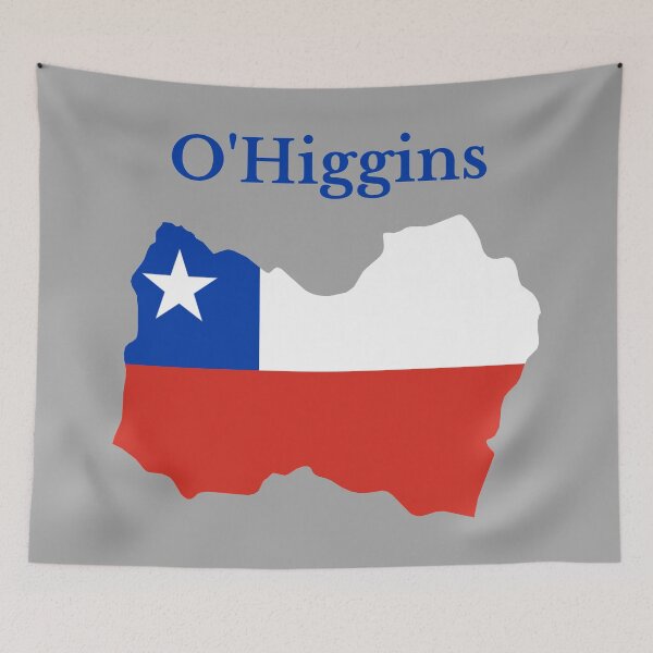 Item preview, O'Higgins Region Map, Chile. designed and sold by marosharaf.