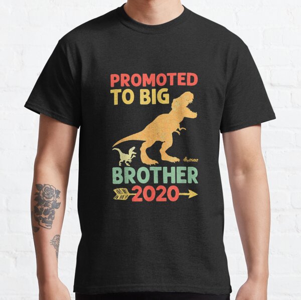 Big Brothersaurus Vintage T Rex Dinosaur Big Brother Saurus T-Rex Lovers Boys Shirt Gift Men_39_2e