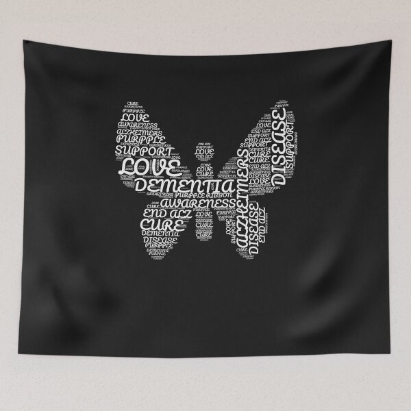 Item preview, Butterfly For Alzeimers and Dementia Awareness designed and sold by Built After 5.