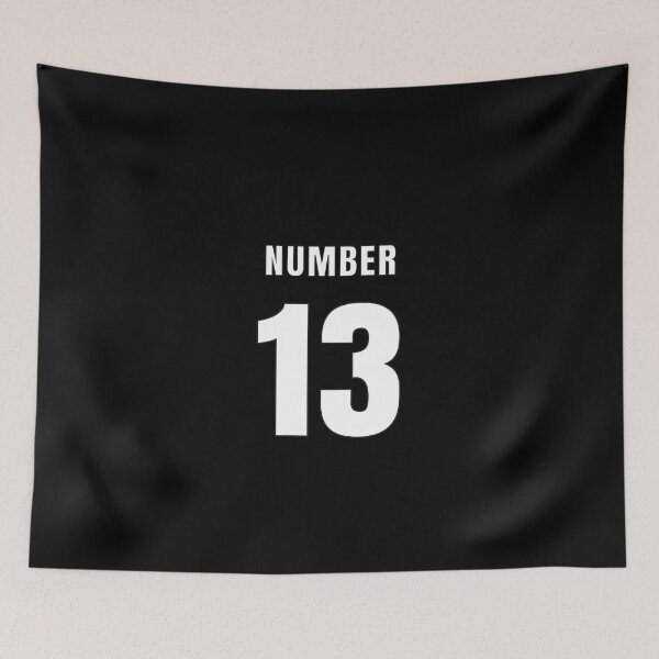 Item preview, NUMBER 13 FRONT-PRINT designed and sold by MrSimpler.