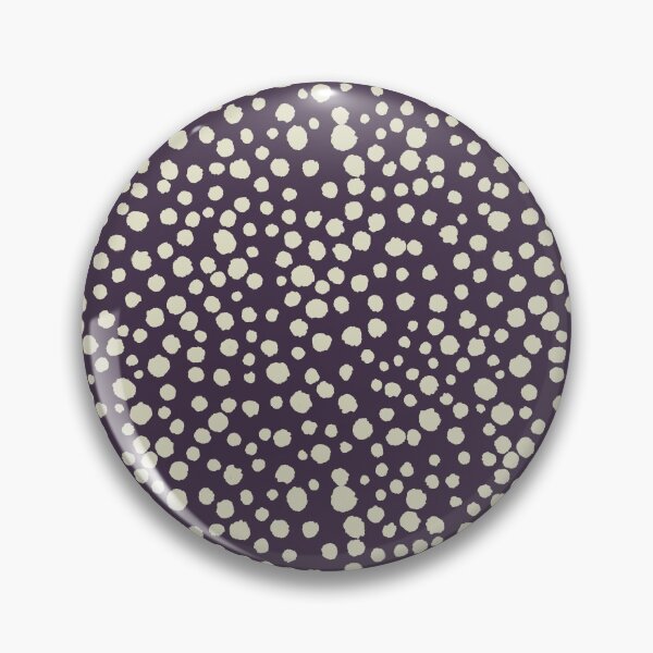 Item preview, Purple and cream polka dot pattern designed and sold by SJAPhoto.