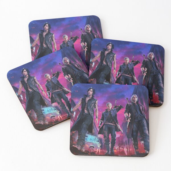 Item preview, Devil May Cry 5 Poster - Nero, Dante, V designed and sold by AngeliaLucis.