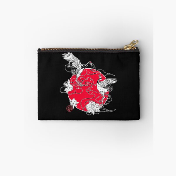 Item preview, Amorous cranes and Japanese peonies designed and sold by Ukiyograph.