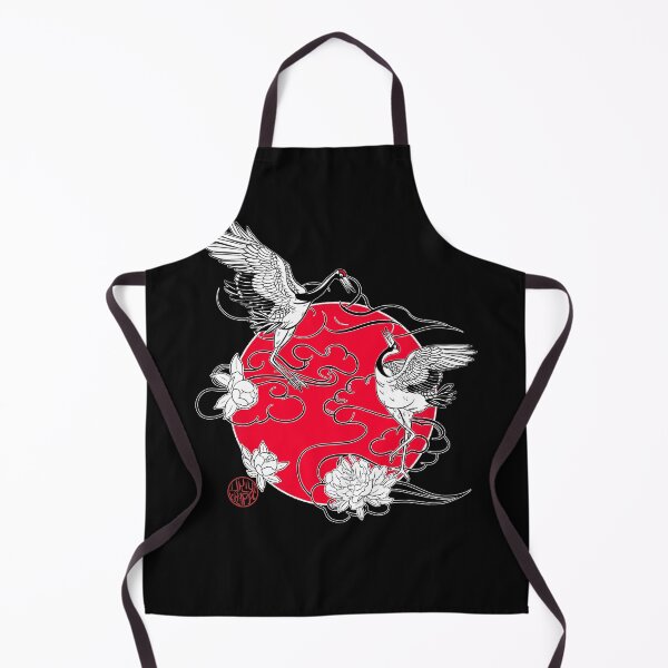 Item preview, Amorous cranes and Japanese peonies designed and sold by Ukiyograph.