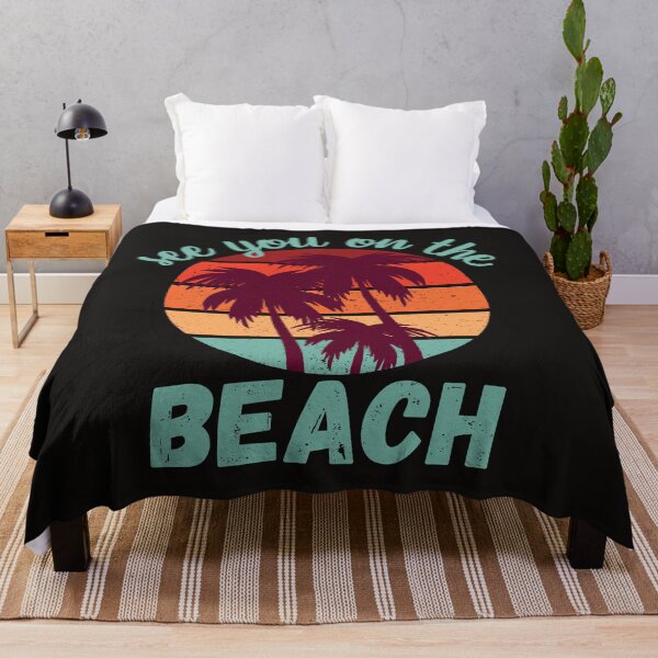 Item preview, See You on the Beach Turquoise Text designed and sold by Labradoodlesetc.