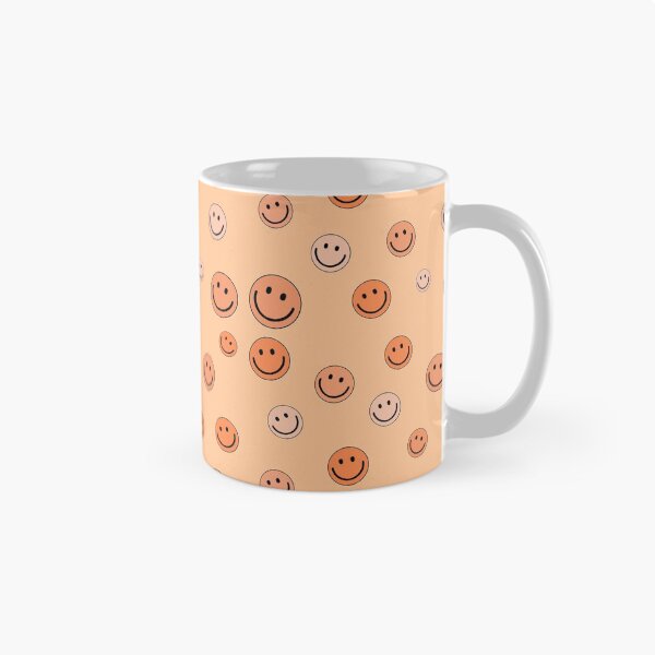 Item preview, Happy Smiley Emoji Faces Pattern Set Orange Color designed and sold by Barolina.