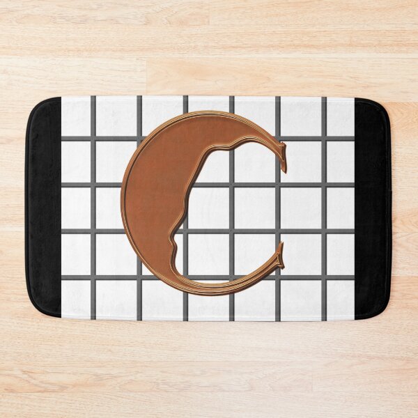 Item preview, Monogram C in copper designed and sold by leobrix.