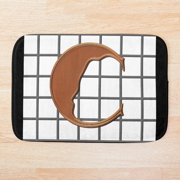 Item preview, Monogram C in copper designed and sold by leobrix.