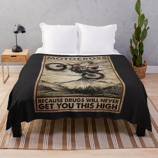 Item preview, Motocross Because Drugs Will Never Get You This High Poster designed and sold by Chmielewska.