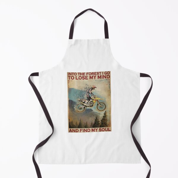 Item preview, Motocross Illusion Into the Forest I Lose My Mind And Find My Soul Poster designed and sold by Chmielewska.