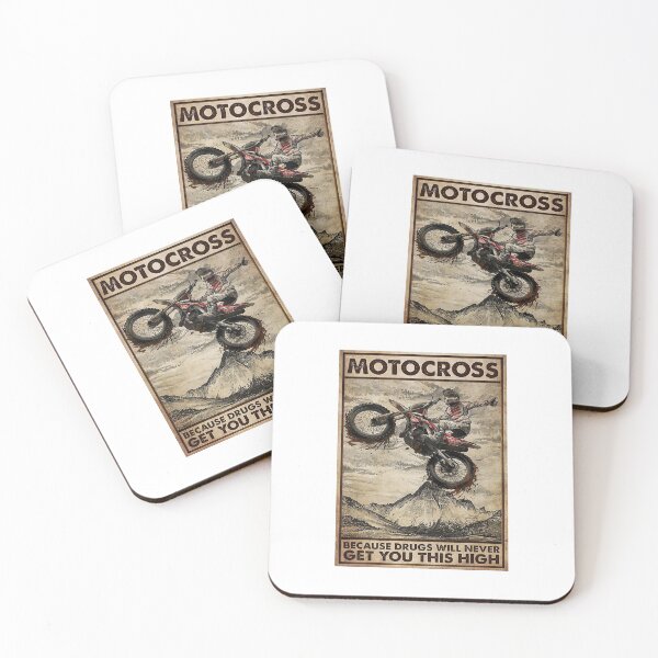 Item preview, Motocross Because Drugs Will Never Get You This High Poster designed and sold by Chmielewska.