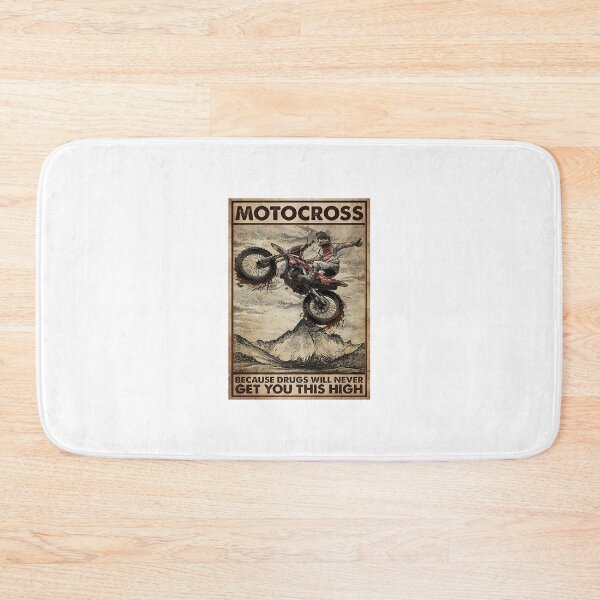 Item preview, Motocross Because Drugs Will Never Get You This High Poster designed and sold by Chmielewska.