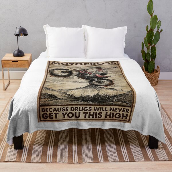 Item preview, Motocross Because Drugs Will Never Get You This High Poster designed and sold by Chmielewska.