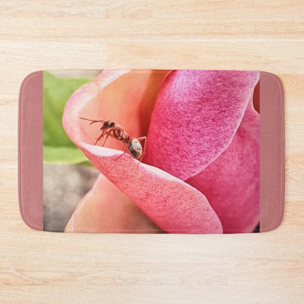 Item preview, Pink magnolia and ant designed and sold by orangerinka.