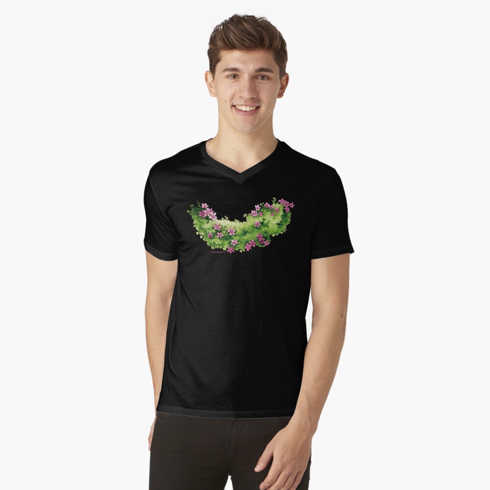 Aperçu de l'œuvre T-shirt col V créée et vendue par ChemineHerisson.
