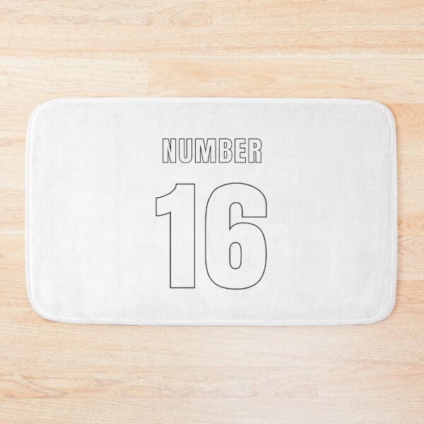 Item preview, NUMBER 16 FRONT-PRINT designed and sold by MrSimpler.