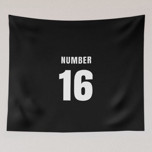 Item preview, NUMBER 16 FRONT-PRINT designed and sold by MrSimpler.