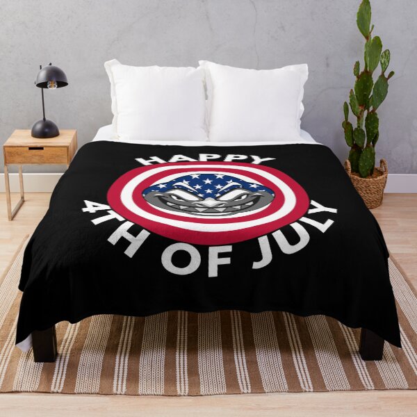 Item preview, 4th of July Great White Shark designed and sold by MoonsmileProd.