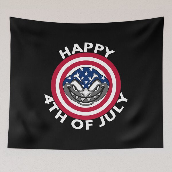 Item preview, 4th of July Great White Shark designed and sold by MoonsmileProd.